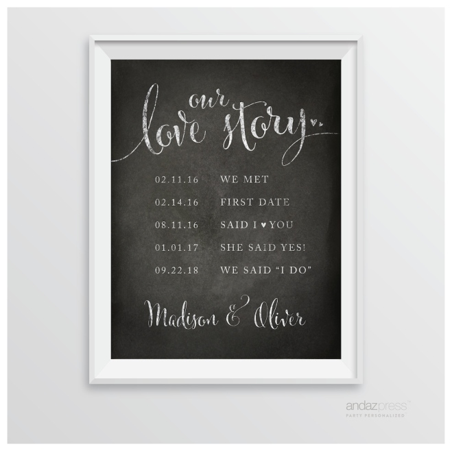 AP10303 Andaz Press Biblical Wedding Signs, Formal Black and White, 8.5-inch x 11-inch, I Have Found the One Whom My Soul Loves, Song of Solomon 3-4, Bible Quotes