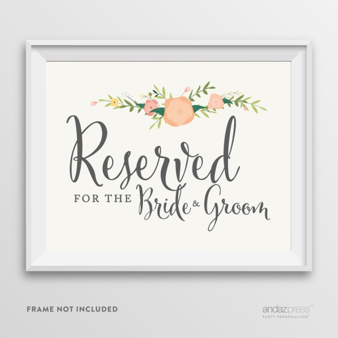 AP10792-Andaz-Press-Wedding-Party-Signs,-Watercolor-Floral-Roses-Print,-8.5-inch-x-11-inch,-Reserved-for-the-Bride-_-Groom,-1-Pack---NEW