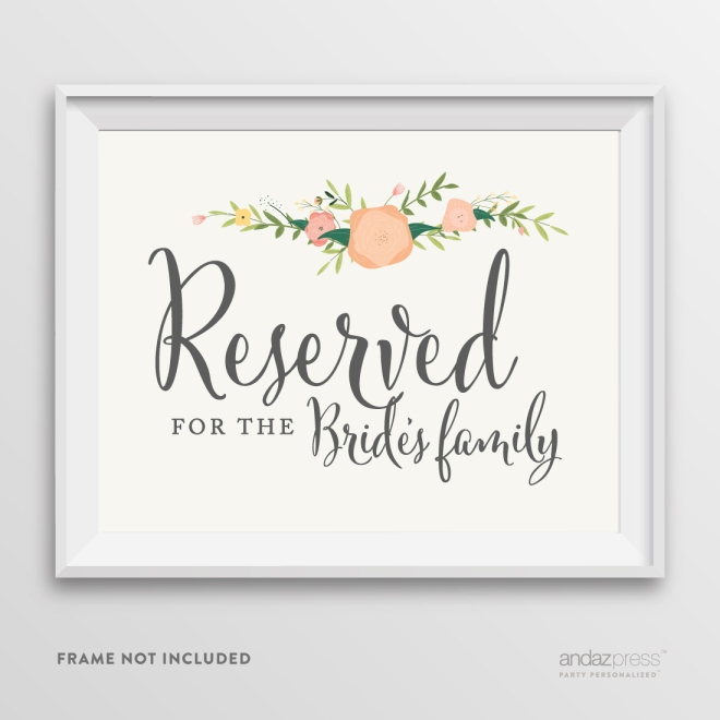 AP10793-Andaz-Press-Wedding-Party-Signs,-Watercolor-Floral-Roses-Print,-8.5-inch-x-11-inch,-Reserved-for-the-Bride's-Family,-1-Pack