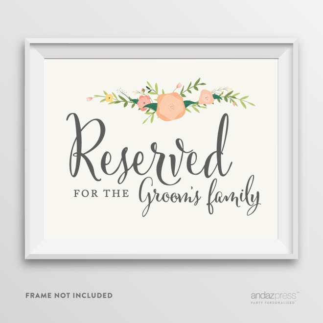 AP10794-Andaz-Press-Wedding-Party-Signs,-Watercolor-Floral-Roses-Print,-8.5-inch-x-11-inch,-Reserved-for-the-Groom's-Family,-1-Pack