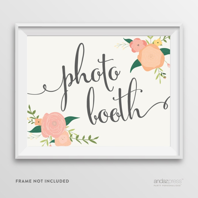 AP10797-Andaz-Press-Wedding-Party-Signs,-Watercolor-Floral-Roses-Print,-8.5-inch-x-11-inch,-Photo-Booth,-1-Pack